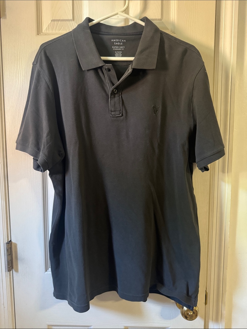 American Eagle Outfitters Men’s Polo - Charcoal